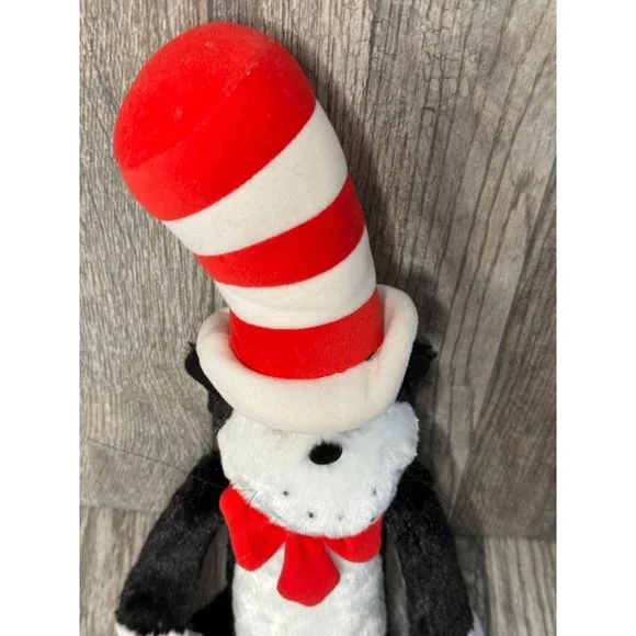 Universal Studios DR SUESS Cat in the Hat Soft Plush Stuffed Toy Animal 22" x 9" - Picture 4 of 10
